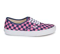 Baskets basses femmes Vans Authentic 1VZ - CHECKERBOARD Deep Indigo/Pink Fizz Marine 38 1/2