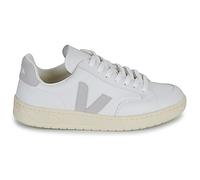 Veja V-12 Leather - Taille: 36 White / Light Grey