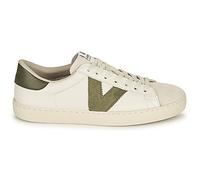 Victoria Baskets Unisexe Berlin Cuir & Pièces Colorées & Bout en Daim 1126142 pour Adulte Kaki 37