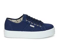 Baskets basses femmes Victoria BLUCHER LONA PLATAFORMA Bleu 42