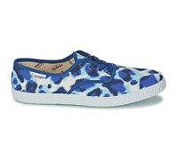 Baskets basses femmes Victoria INGLESA ESTAMP HUELLA TIGRE Bleu 36