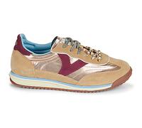 Baskets basses femmes Victoria Saturno Nylon Daim Beige 36