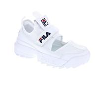 Baskets basses - Fila Disruptor Femme Blanc - Marque FILA - Type de talon Plat - Dessus / Tige Synthétique 38