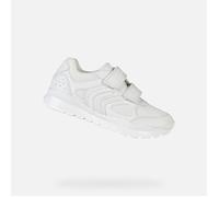 Baskets basses - GEOX - J PAVEL - Blanc - Synthétique - Scratch - Enfant 29