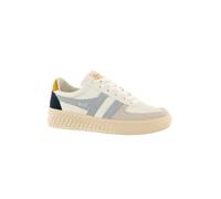 Baskets basses GOLA Grandslam Trident - Blanc - Femme - Lacets - Textile - Plat 36