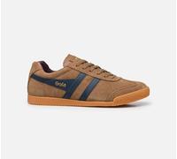 Baskets basses GOLA - Tabacco Navy Burundy - Homme - Cuir - Lacets - Plat 43
