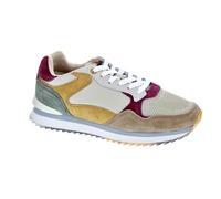 Baskets basses - HOFF - Madrid - Femme - Beige - Lacets - Plat - Textile 38