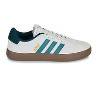 adidas Homme VL Court 3.0 Shoes Chaussures, Core White/preloved Teal/Aurora Ivy, 44 2/3 EU