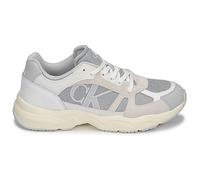 Baskets basses hommes Calvin Klein Jeans RETRO TENNIS LACEUP MIX LTH Gris 44