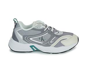 Baskets basses hommes Calvin Klein Jeans RETRO TENNIS SU-MESH Gris 41
