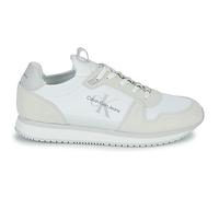 Baskets basses hommes Calvin Klein Jeans RUNNER SOCK LACEUP NY-LTH Blanc 44