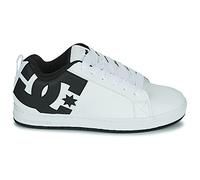 DC Shoes Homme Court Graffik Chaussure de Skate, Blanc White Black Black, 39 EU