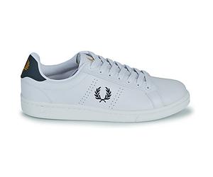 Baskets basses hommes Fred Perry B721 LEATHER Blanc 44