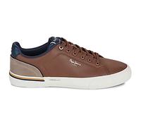 Pepe Jeans Baskets Kenton Campus M pour Homme, Marron Clair., 10 UK