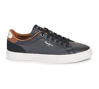 Chaussures Pepe Jeans Kenton Court bleu foncé marron blanc - 42