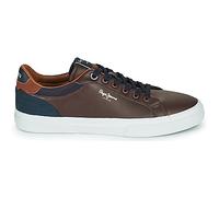 Baskets - PEPE JEANS - Kenton - Cuir - Lacets - Marron