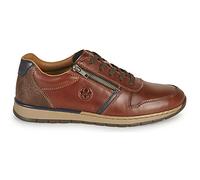 Rieker Emery Mens Trainers 43 Nut Leather Combi