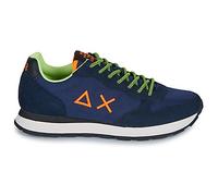Baskets basses hommes Sun68 TOM FLUO Bleu 40