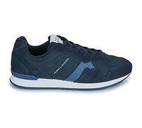 Tommy Hilfiger Runner Icon Mix Fm0fm05679 Low Top pour Homme, Bleu Ciel désert, 40 EU