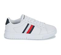Baskets basses hommes Tommy Hilfiger SUPERCUP LTH STRIPES ESS Blanc 44
