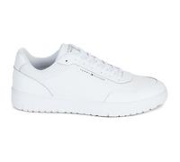 Baskets basses hommes Tommy Hilfiger TH BASKET CORE LEATHER Blanc 42