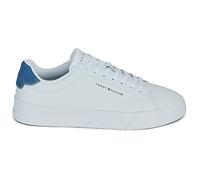 Baskets basses hommes Tommy Hilfiger TH COURT LTH DETAIL ESS Blanc 40