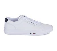 Baskets basses hommes Tommy Hilfiger TH HI VULC STREET LTH PATCH Blanc 43