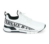 Versace Jeans Couture Baskets basses 'FONDO DYNAMIC' noir / blanc, Taille 42