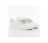 Baskets basses - KAPORAL - blanche - Blanc - Femme - Plat - Synthétique - Adulte - Lacets 37