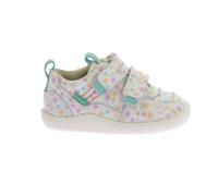 Baskets basses - KICKERS - Kick Frapy - Cuir - Blanc - Scratch 19