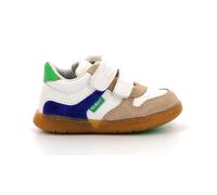 Baskets basses - KICKERS - Kickmotion - Beige bleu vert - Confort optimal - Fermeture Scratch 20