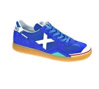 Baskets basses - Munich Sport - Gresca 03 - Bleu - Lacets - Talon plat 43