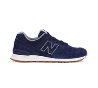 Baskets Homme New Balance Ml574 Pigsuede Pack Bleu foncé - 41.5 EU - Cuir - Lacets 42