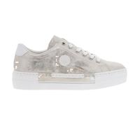 Baskets basses plateforme Rieker femme gris - Rieker - Platine - Blanc - Lacets 41