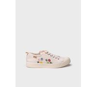 Baskets basses pour femme et coton recy t broderie | GILDA-EJ 35