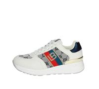 Baskets basses pour femme Laura BIAGIOTTI 8007 synthétique et tissu blanc, Blanc, 37 EU