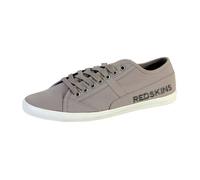 Baskets Basses - REDSKINS - Zivec - Cuir - Gris - Oeillets métalliques 40
