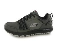 Skechers Baskets basses Escape Plan Homme Gris (Charcoal/black) 43 EU