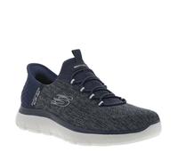 Baskets basses - SKECHERS - Homme - Textile - Lacets - Bleu marine 42,5