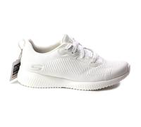Skechers Femme Bobs Squad Tough Talk Basket, WHT, 39 EU
