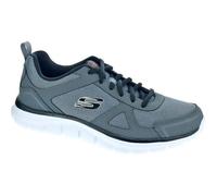 Baskets basses - SKECHERS - Track-Scloric 52631-CCBK - Homme - Gris - Lacets 41