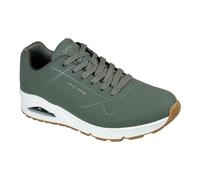 Chaussures Skechers Uno - Stand On Air vert foncé blanc - 42