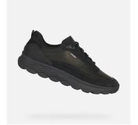 Baskets basses U SPHERICA - GEOX - Homme - Cuir - Noir - Confort et design 45