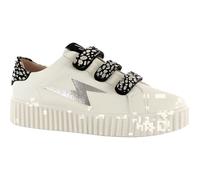 Baskets basses Vanessa Wu Daisy Argent - Femme - Blanc - Synthétique - Lacets 41