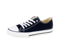 Baskets basses Victoria - VICTORIA - Basket - Blanc - Toile - Lacets - Plat 38