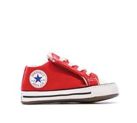 Converse Baskets Bébé Ctas Cribster Mid Rouge Toile – Pointure 18