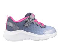 Baskets Bébé Fille Légère Bleu Marine Et Rose Vif 24
