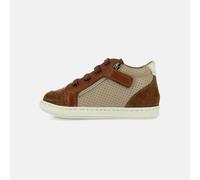 Baskets bébé fille Shoo Pom Bouba zip box nappa Marron 20