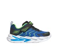 Skechers S-Lights: Flex-Glow Ultra - Prism-Pacer Chaussures Moyen Width en Noir/Vert-Lime, Pointure 25