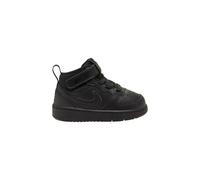 Nike Garçon Unisex Kinder Court Borough Mid 2 Baby/Toddler Shoe, Black/Black-Black, 18.5 EU